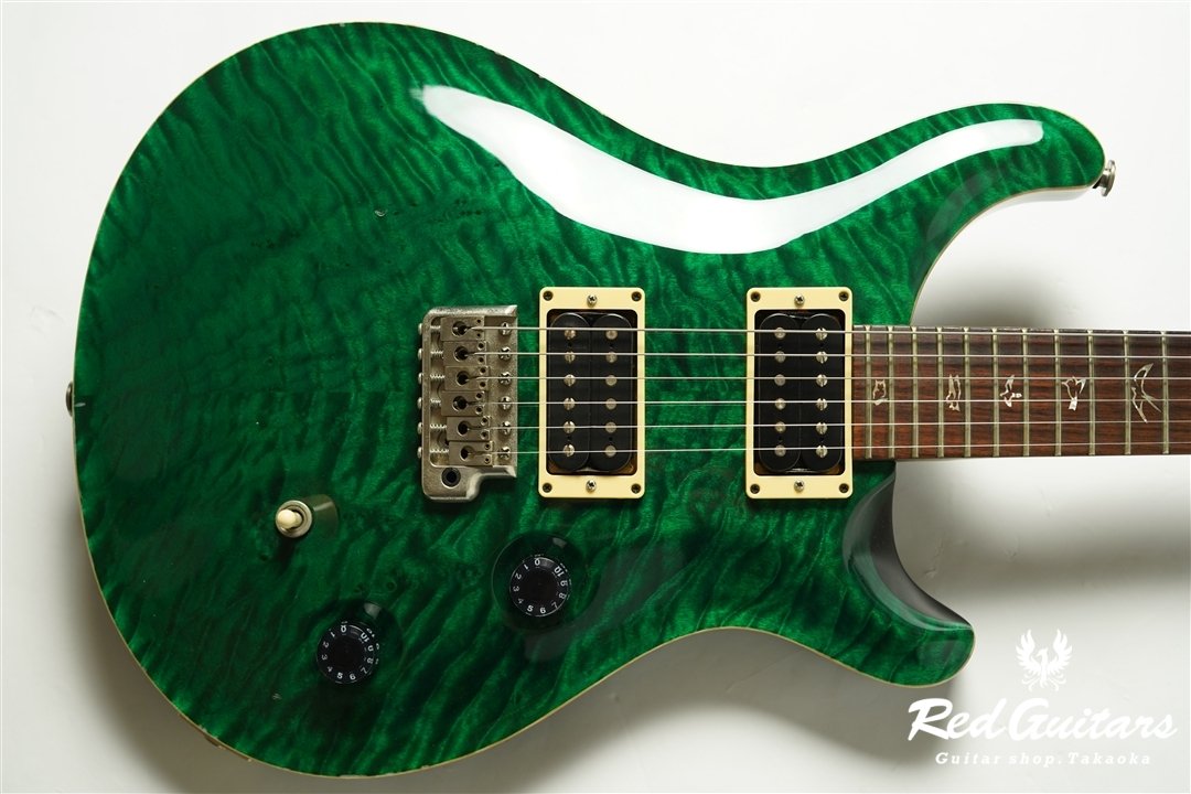 Custom24 10top Quilt Roseneck - Emerald Green